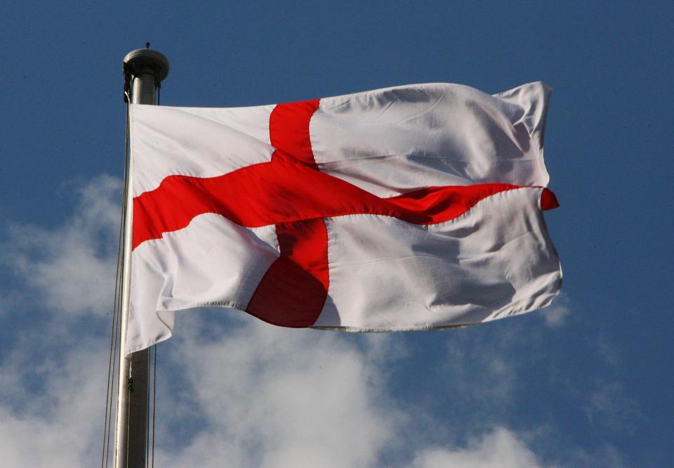  Popular customs include flying the St George's Cross flag