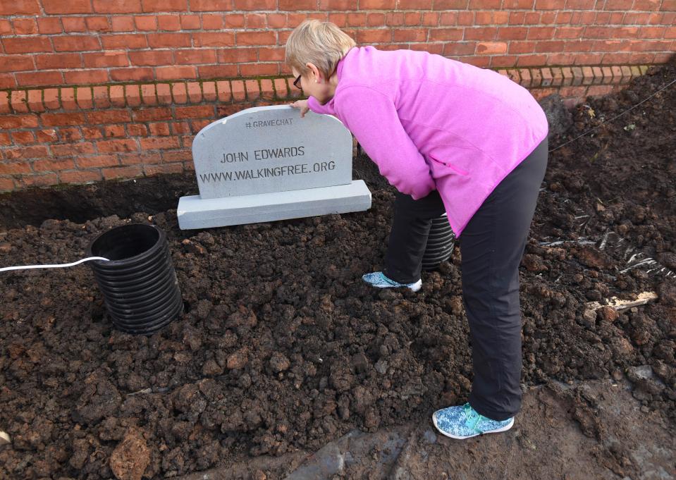 He was 'laid to rest' on Ash Wednesday