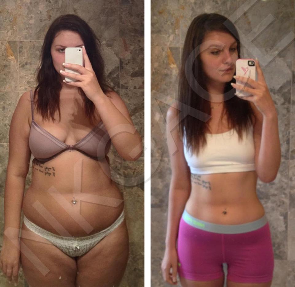  Natasha Gage found her weight loss pictures had been stolen and used on numerous sites for various promotions