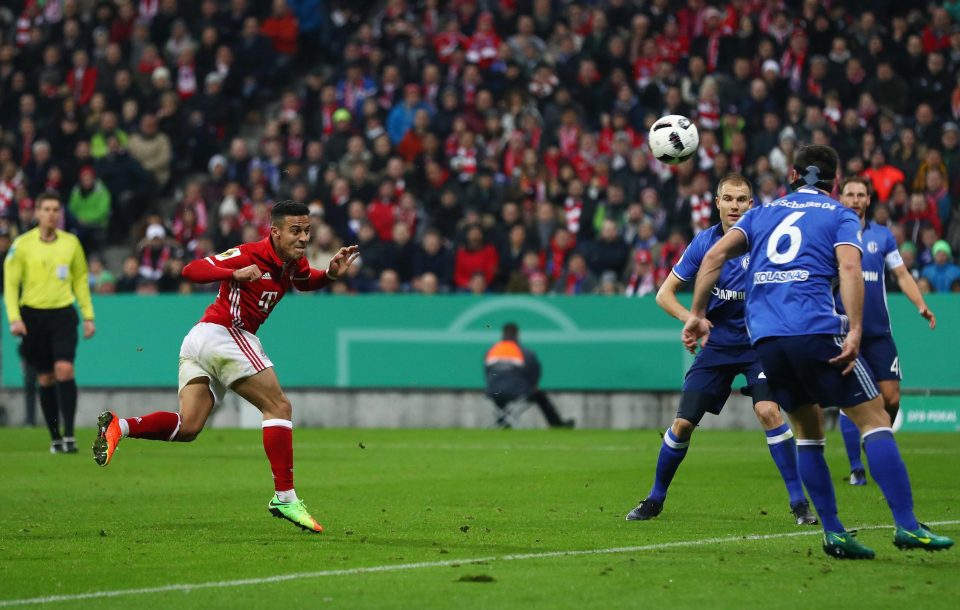  Thiago Alcantara has enjoyed the most prolific season of his career with six goals