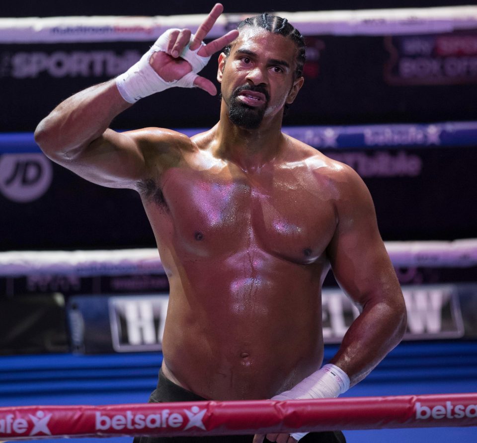  David Haye is a former WBC and WBA cruiserweight title holder