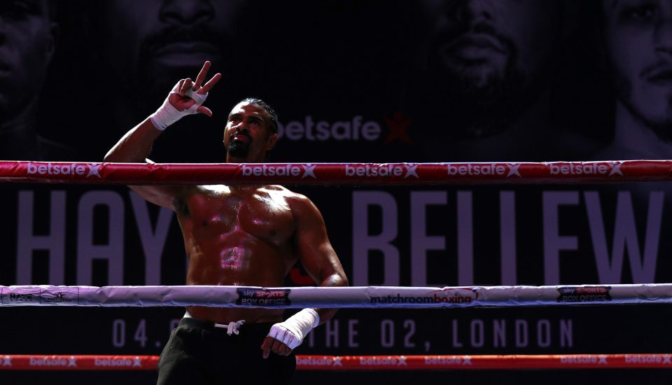  The former heavyweight champion has told his supporters he will finish Bellew inside three rounds