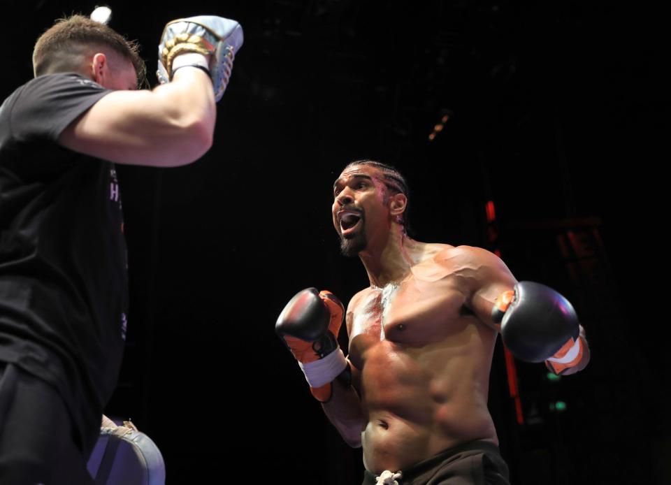  David Haye has been making plenty of spiteful comments towards rival Tony Bellew