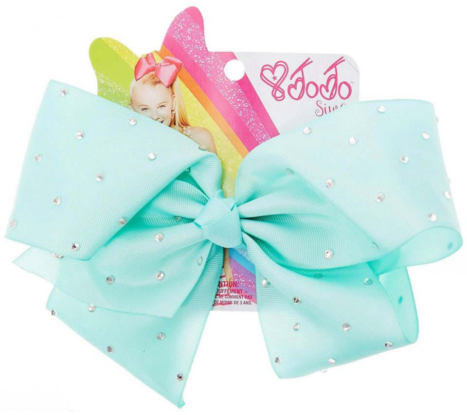  JoJo Bows are large and brightly coloured accessories usually worn to decorate a high ponytail