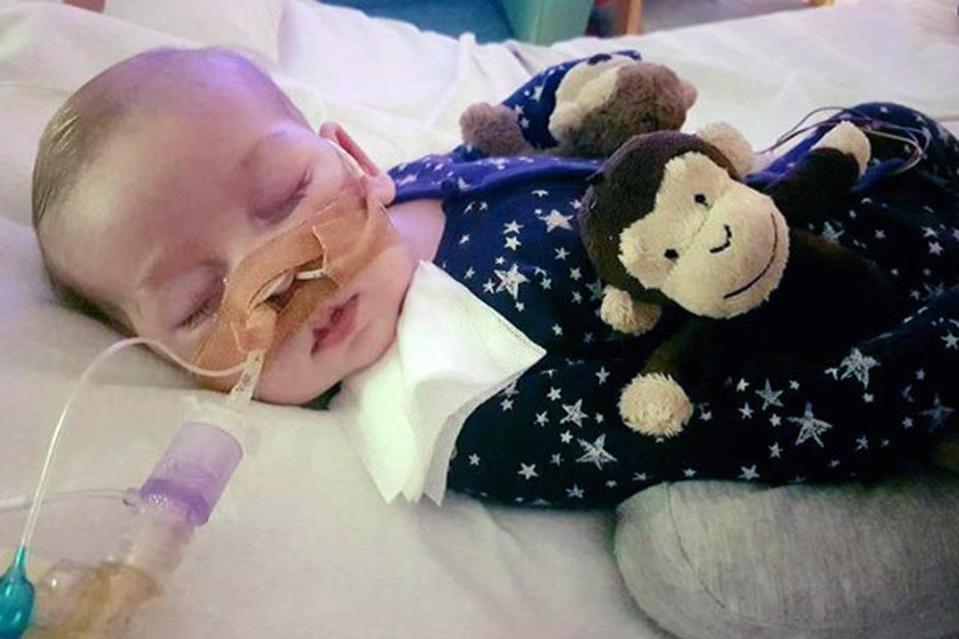  The seven-month-old's family has pinned their hopes on treatment in the US