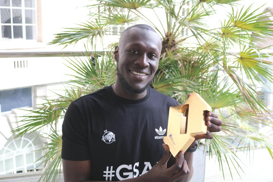  Grime MC . . . Stormzy lands his first No1 with his debut album Gang Signs And Prayer