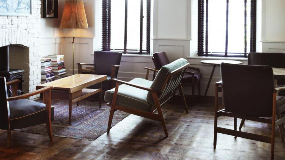  Check out vintage-style leather chairs, hand-woven rugs and cutting-edge furniture