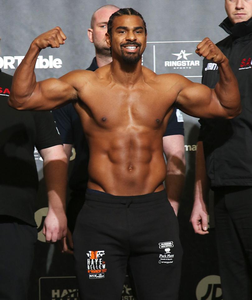  Haye continued his history of sickening pre-fight taunts and threats