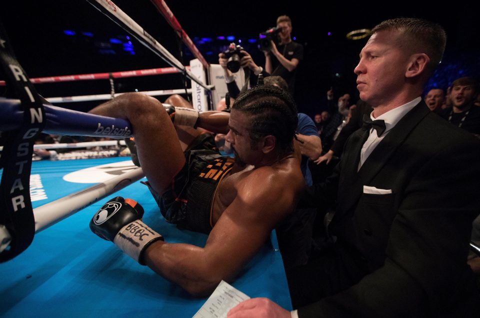  Haye thought he had paid and apologised his way out of trouble but faces a hearing on April 12