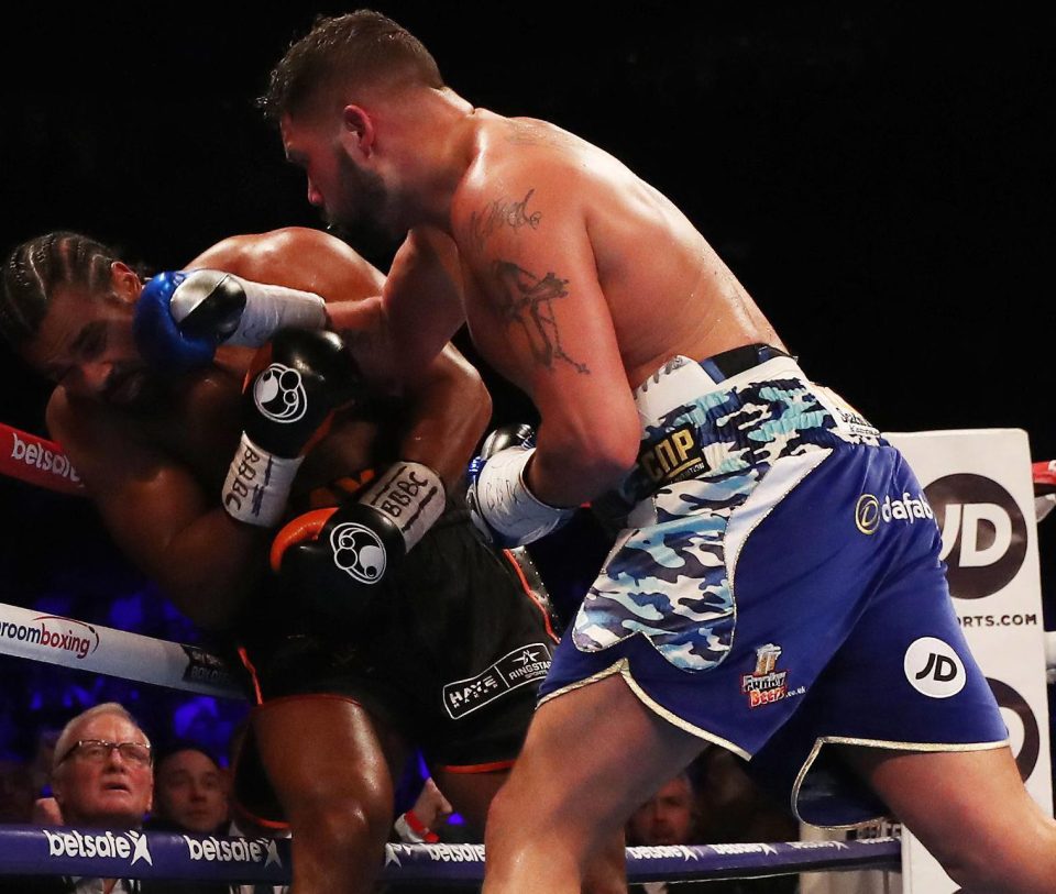  Bellew was the big pre-fight underdog but prevailed