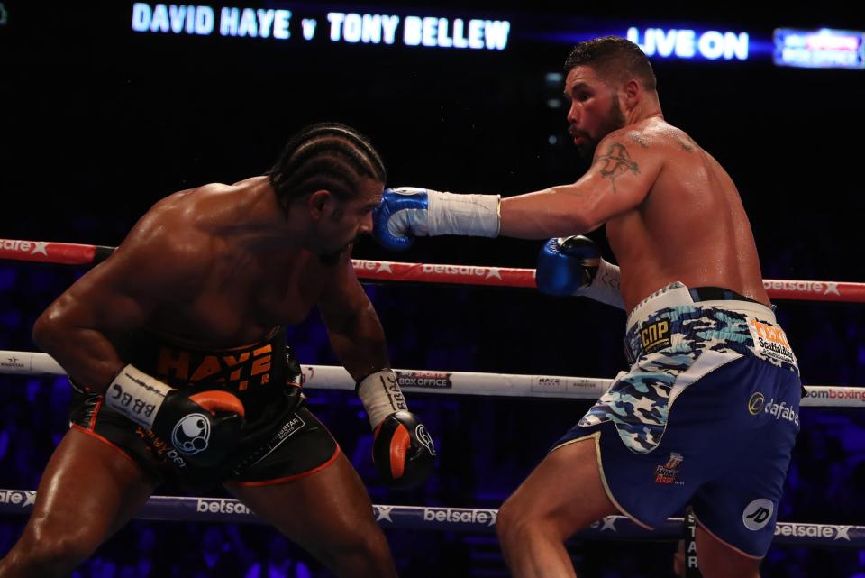  Tony Bellew defeated David Haye by TKO in the 11th round