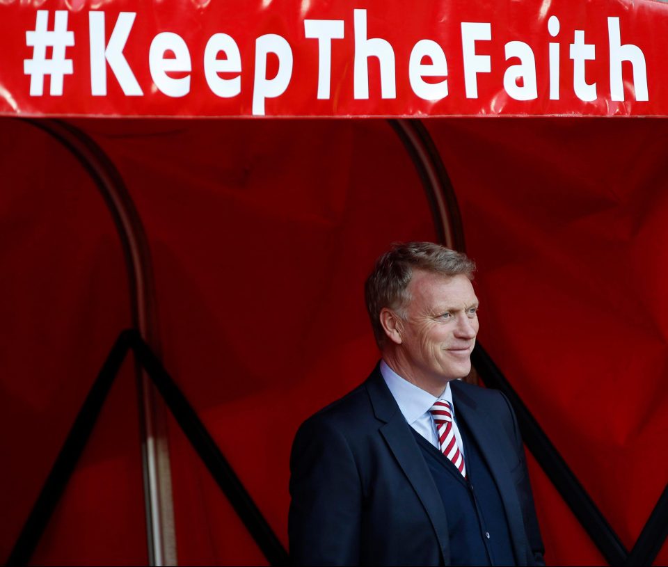  But Sunderland have kept faith with Moyes despite the club's poor form