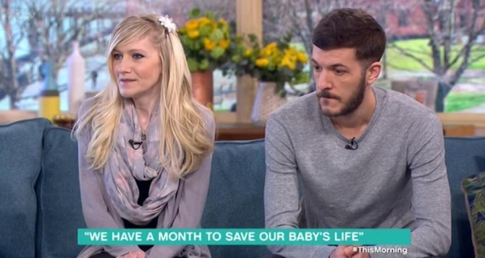  Broken-hearted Connie and Chris said that they wanted to be given a chance to save their boy's life