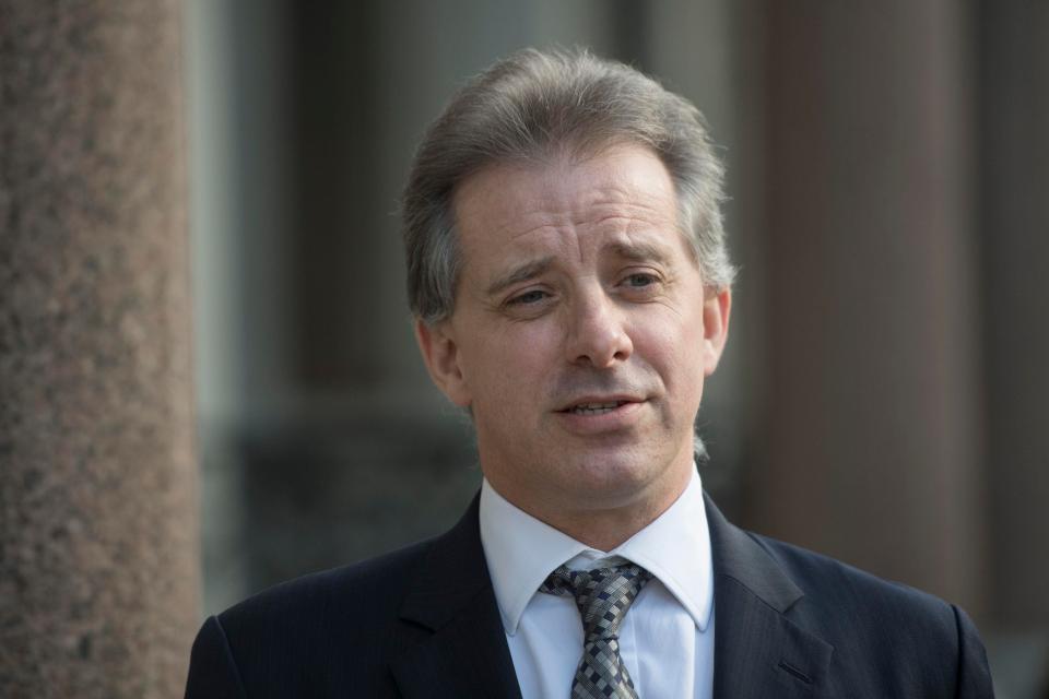  Christopher Steele, the author of a sordid document on Donald Trump that was leaked and published in January, says he is back at work