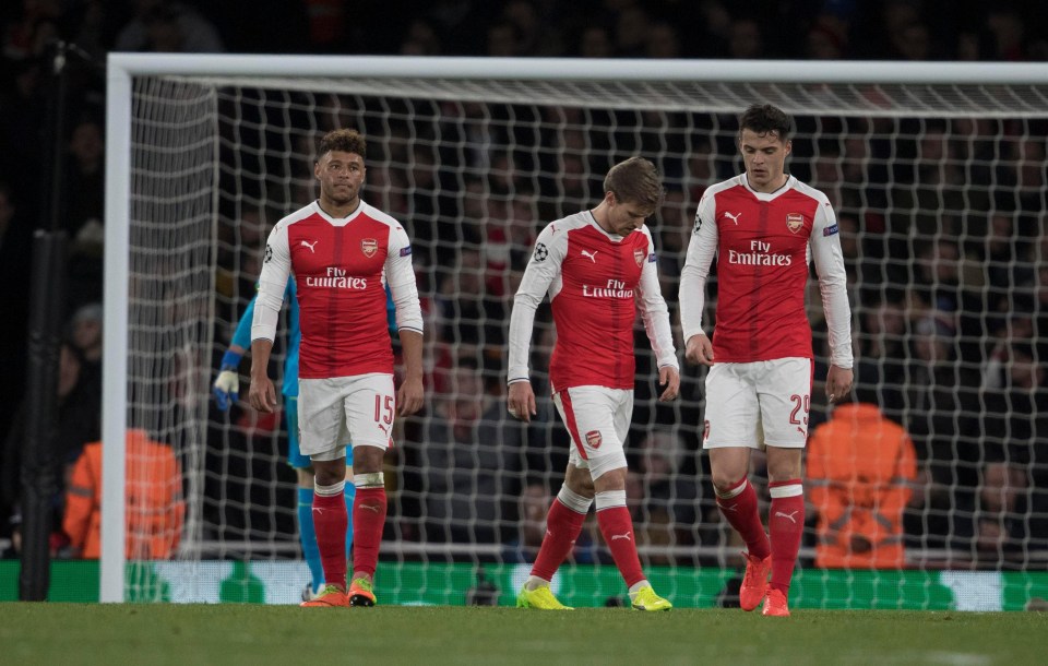 Arsenal were embarrassed by Bayern Munich again as they conceded five more