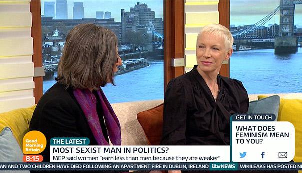  The pair were debating the issue with Helen Pankhurst, granddaughter of suffragette Emmeline