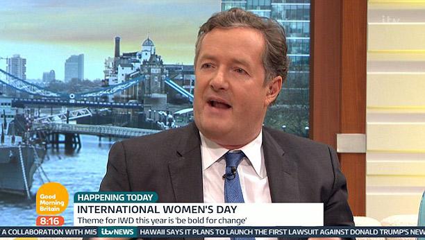  Piers Morgan slammed Kim Kardashian as a shoddy example of Feminism on Good Morning Britain