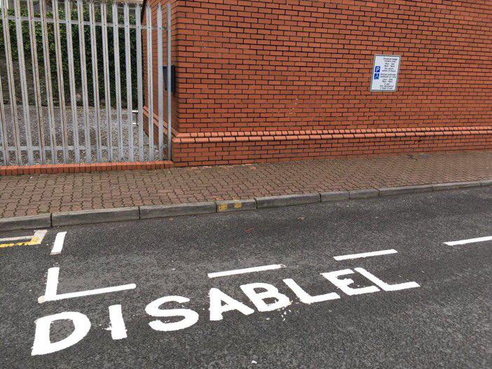  Blunder on Swansea parking bay was swiftly spotted by group of passing teachers