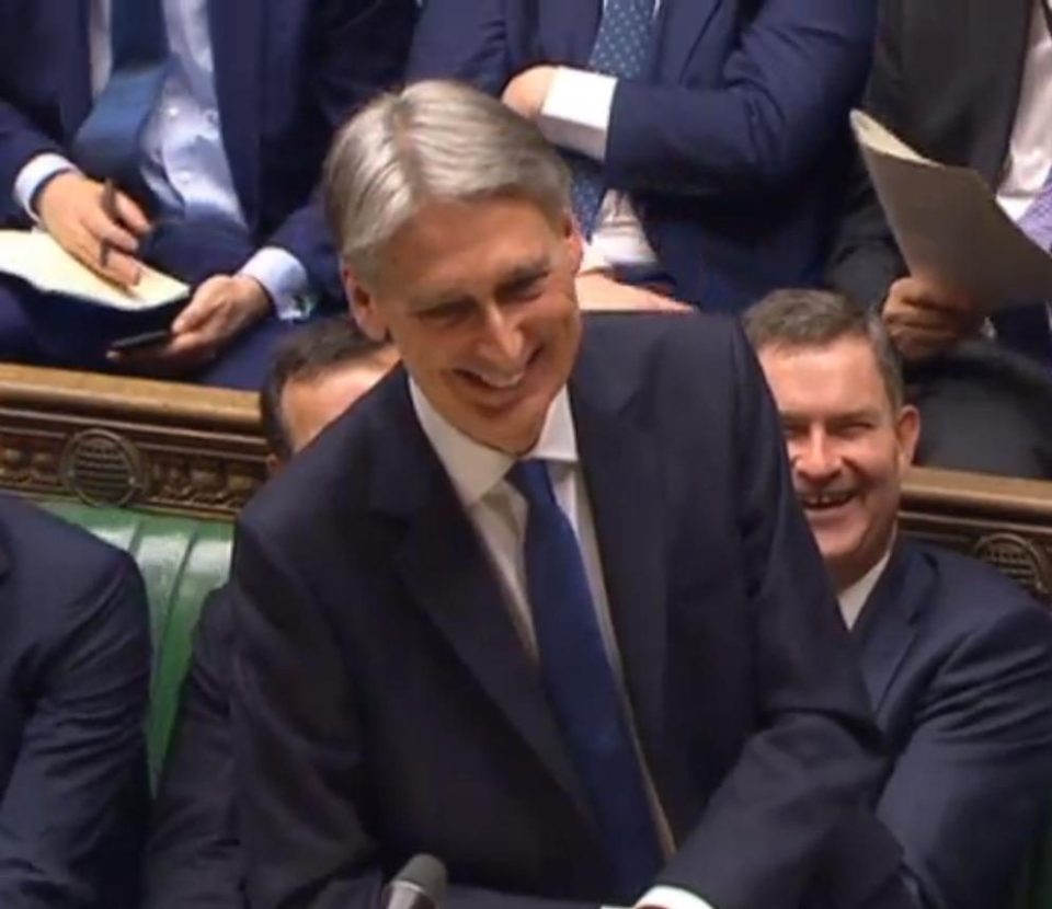  Philip Hammond had pleny of Budget gags up his sleeve