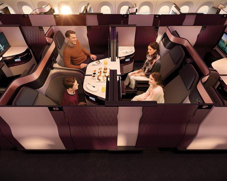 Family and friends travelling in fours will also be able to make use of their new ‘party of four’ seating configuration