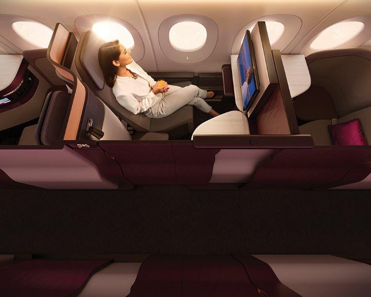 In addition to the customisable on-board seating experience, Qatar Airways is also launching a new food and beverage concept 