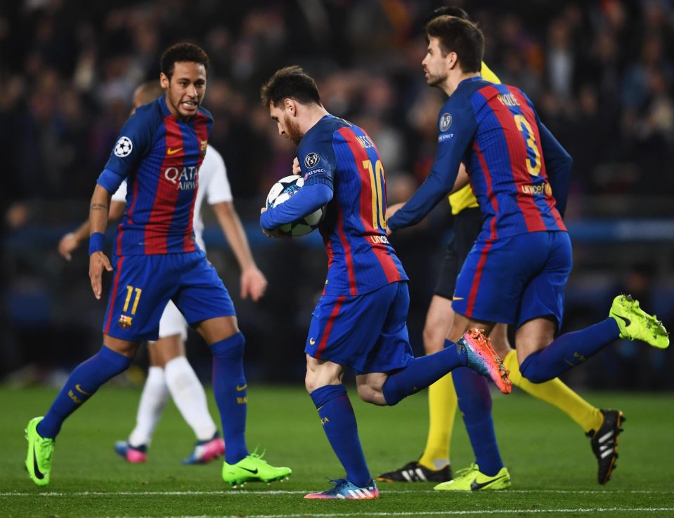 Barcelona made history in overturning a four-goal first leg deficit