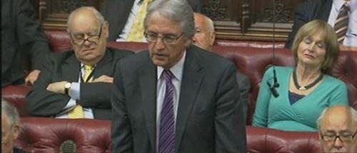  Peers can be seen snoozing on duty during House of Lords session