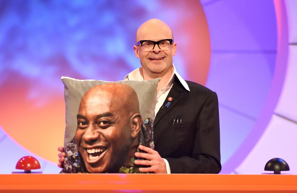  Celebrity Chef Ainsley Harriott's couscous provides a punchline