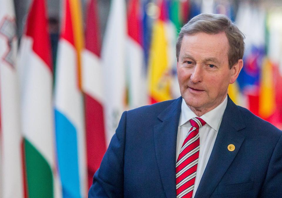  But Irish PM Enda Kenny suggested he would back demands for Britain to cough up