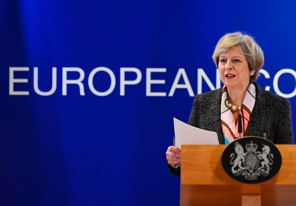  Theresa May insists a deal will be struck within the two year standard negotiating period