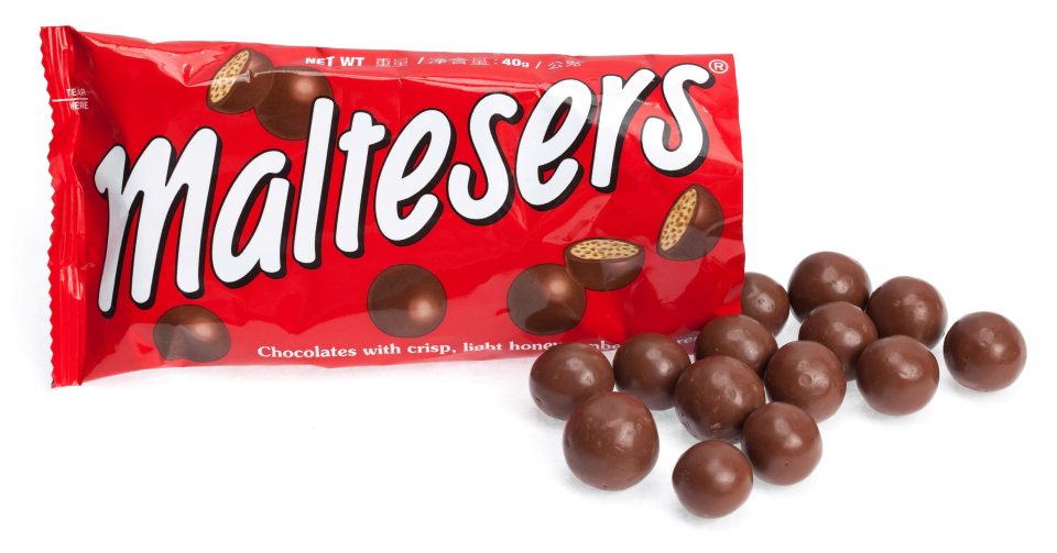  Maltesers have shrunk from 121g to 103g