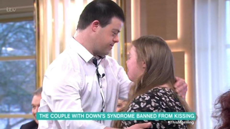  The couple melted viewers' hearts