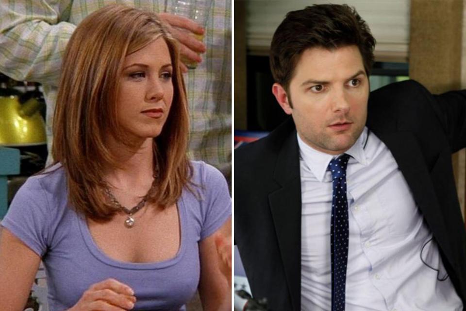  Rachel's former love life links these two shows