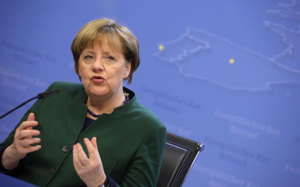  Angela Merkel has dismissed our PM's good nature