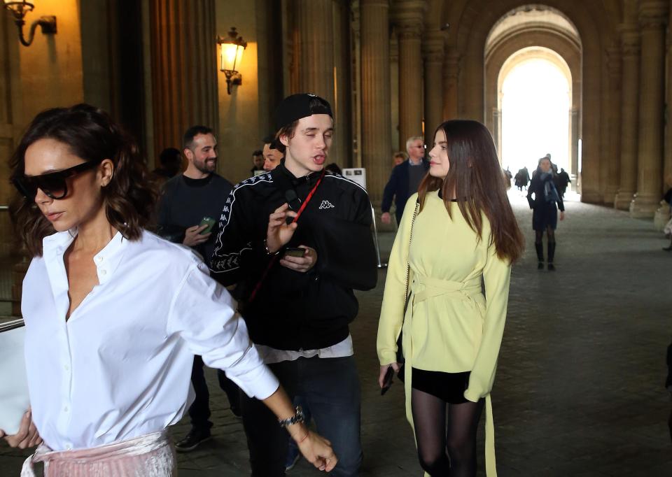  The pair looked deep in conversation and appeared to ignore the cameras