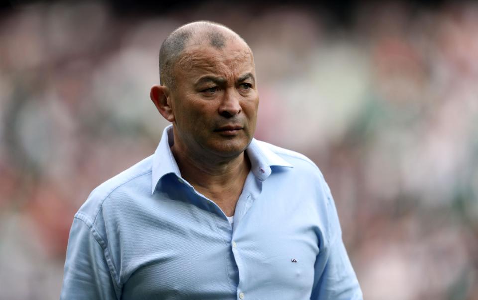  Eddie Jones' side have won 18 consecutive games, matching New Zealand's record