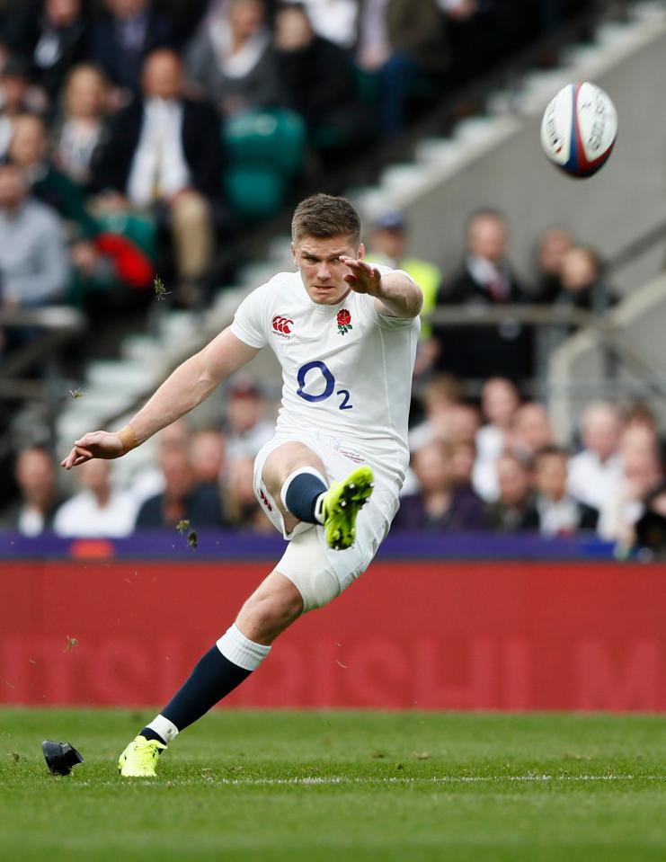 Owen Farrell's kicking game was well on point as Scotland were comfortably brushed aside at Twickenham 