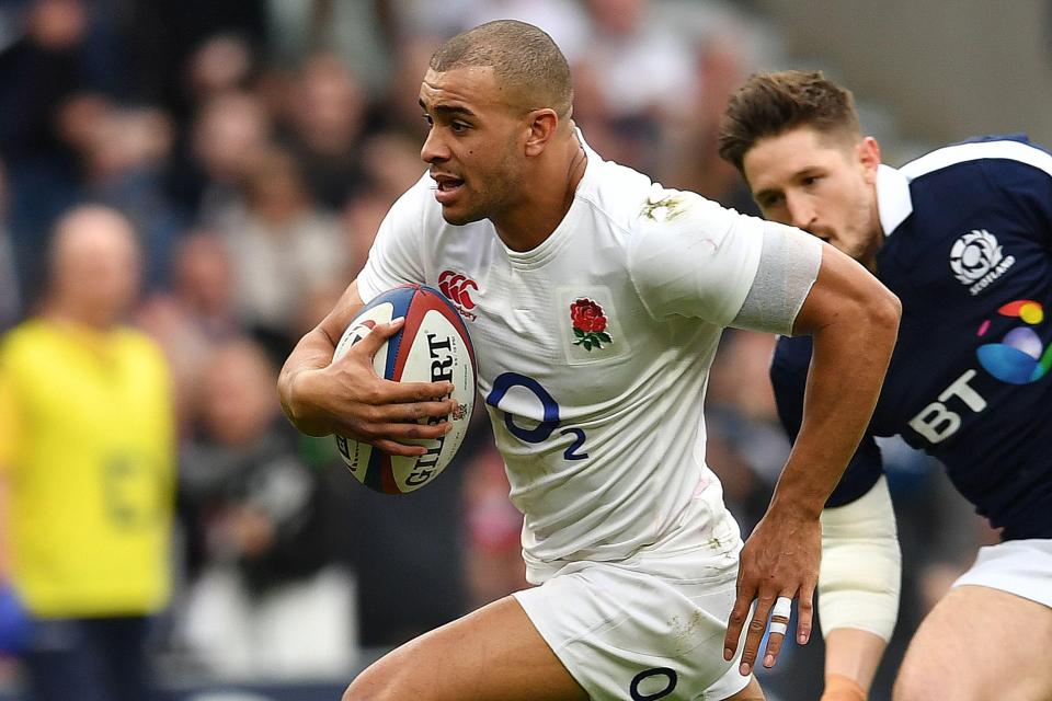 A slick passing move then saw Jonathan Joseph cut through Scotland's defence for his side's second try