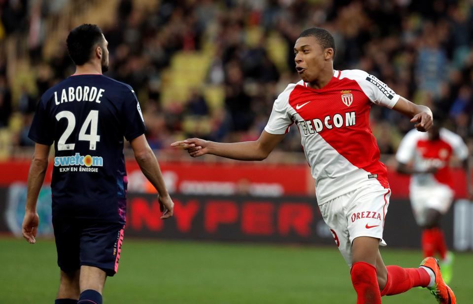  Kylian Mbappe is youngest debutant and goal scorer in Monaco history