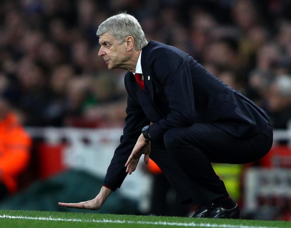  Arsene Wenger has watched his side fall out of the title race and be embarrassed by Bayern Munich in the Champions League