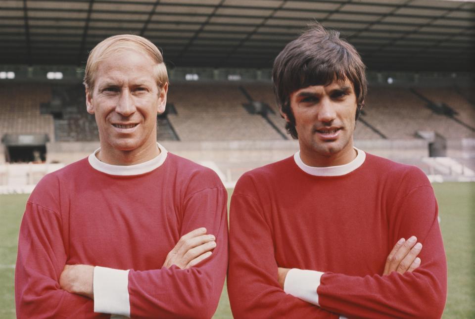 Sir Bobby Charlton and George Best were a phenomenal success at Manchester United in the 1960s