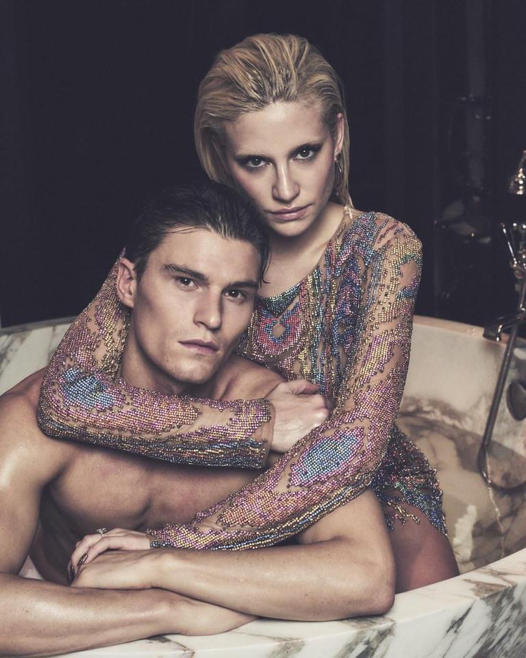  The couple look sensational in the photographs by Simon Lipman