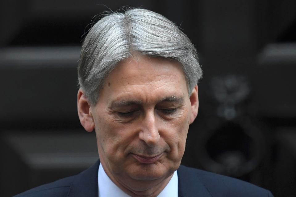  The Chancellor was forced to scrap the planned hike