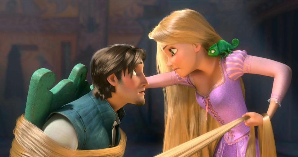  Rapunzel's prince was blinded by thorns