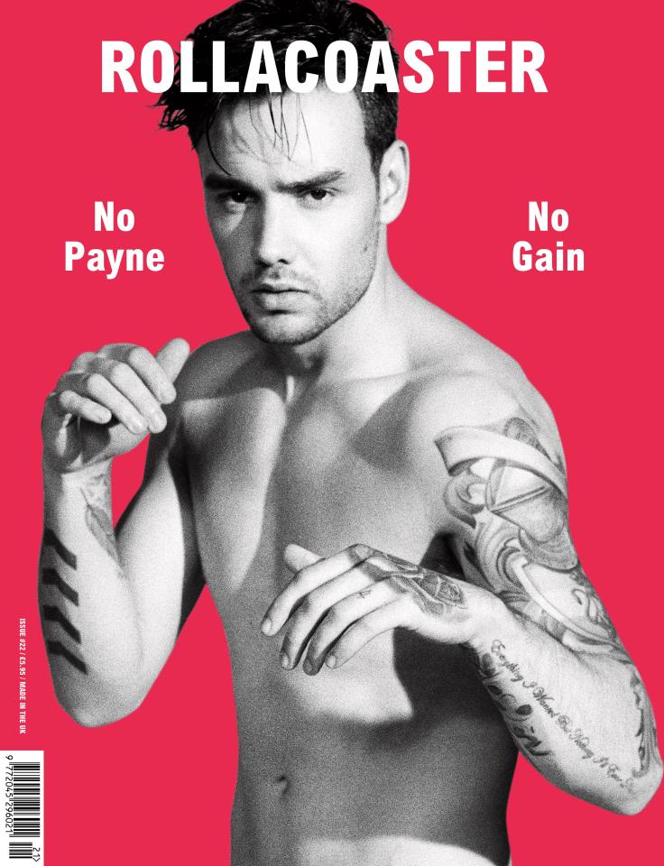  Liam covers the latest issue of Rollacoaster magazine