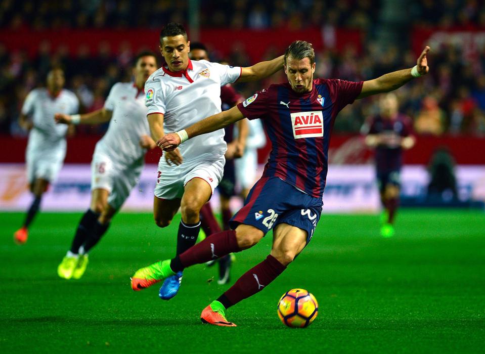  Florian Lejeune has impressed for La Liga minnows Eibar this season