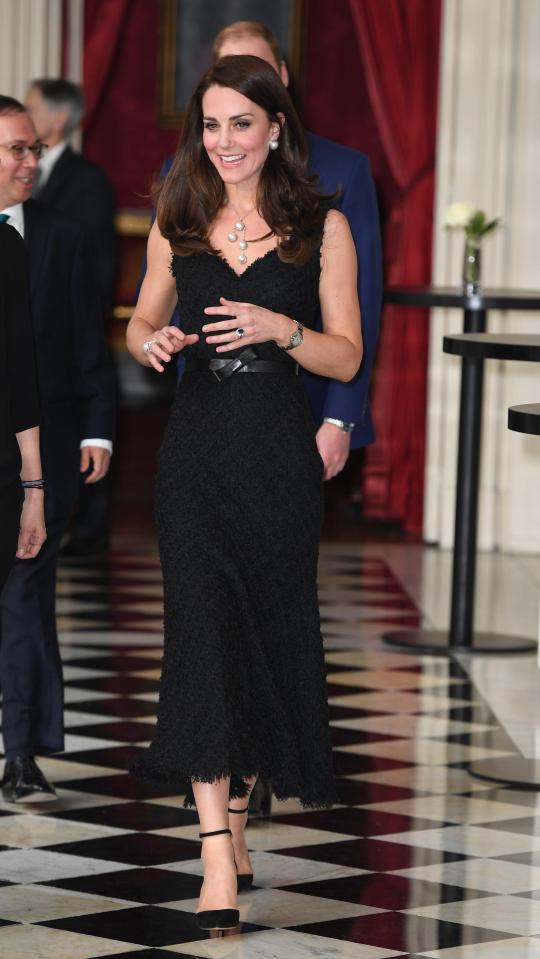  The Duke and Duchess attended a reception at the British Embassy in Paris