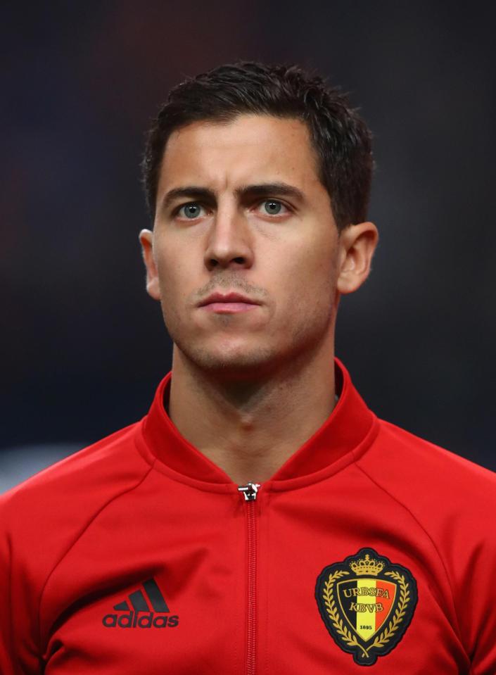 Hazard is away on international duty with Belgium