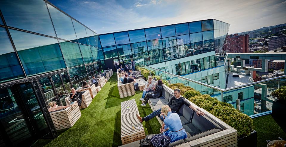  The Best Rooftop Bar gong went to Hotel Indigo in Birmingham