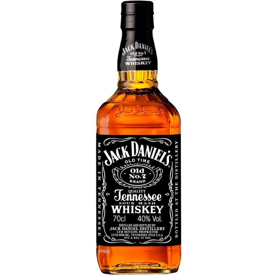  A litre bottle of Jack Daniel's whiskey costs £25 in Morrisons